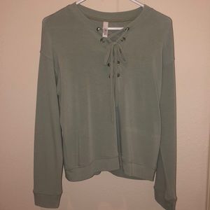 Lightweight sweater top